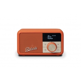 Roberts Revival'DAB / DAB+ / FM RDS digital radio, rechargable batteries USB Charge in Pop Orange